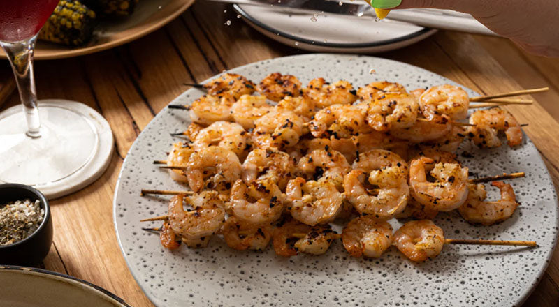 Zesty Grilled Prawns