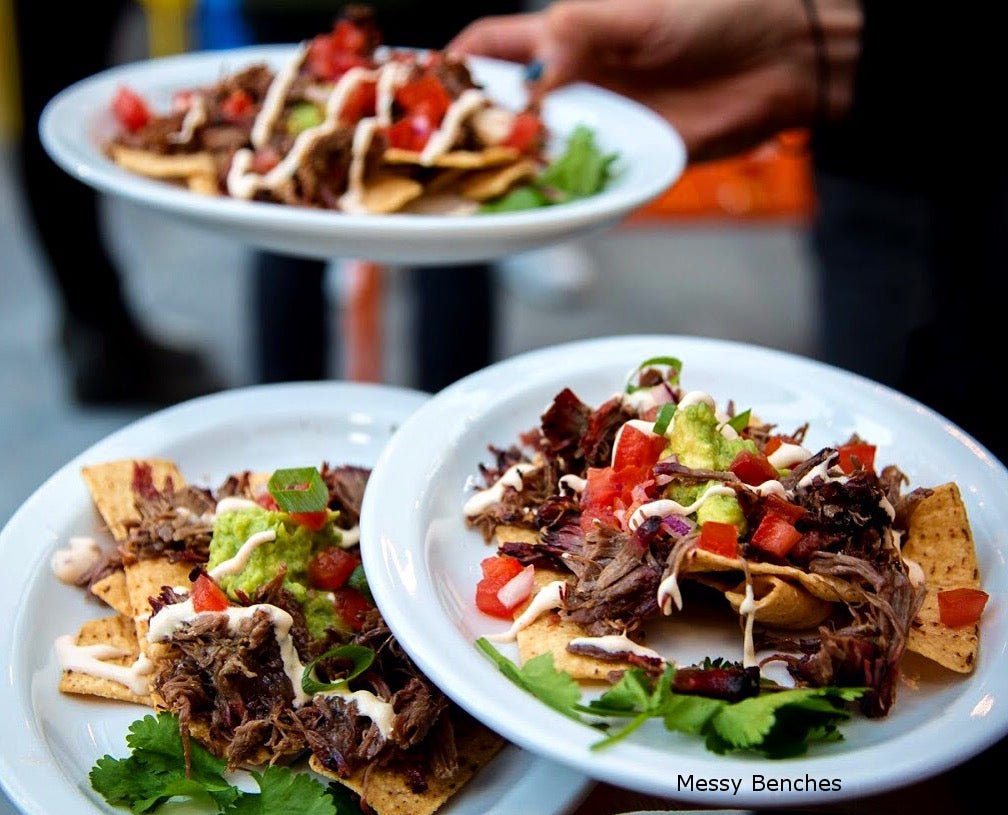 Fierce Bull Spiced Beef with Guacamole and Spicy Sour Cream - SmokeyQ