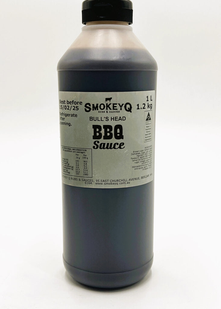 Bull's Head BBQ Sauce - 1 Litre - SmokeyQ