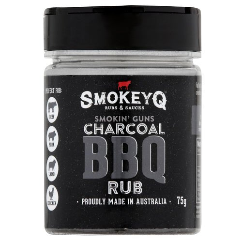 Smokin Guns Charcoal Rub - SmokeyQ