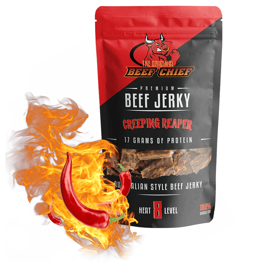 Creaping Reaper Beef Jerky - SmokeyQ