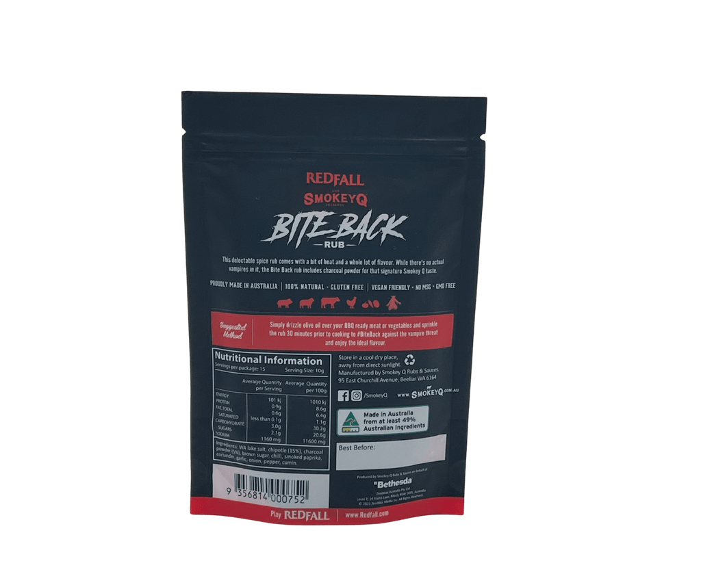 REDFALL BITE BACK RUB - SmokeyQ